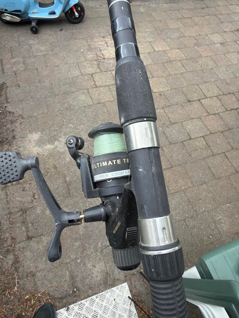 Caperlan LongRange Karper/Doodaas Hengel 3,60 M, Ophalen, Gebruikt, Complete hengel