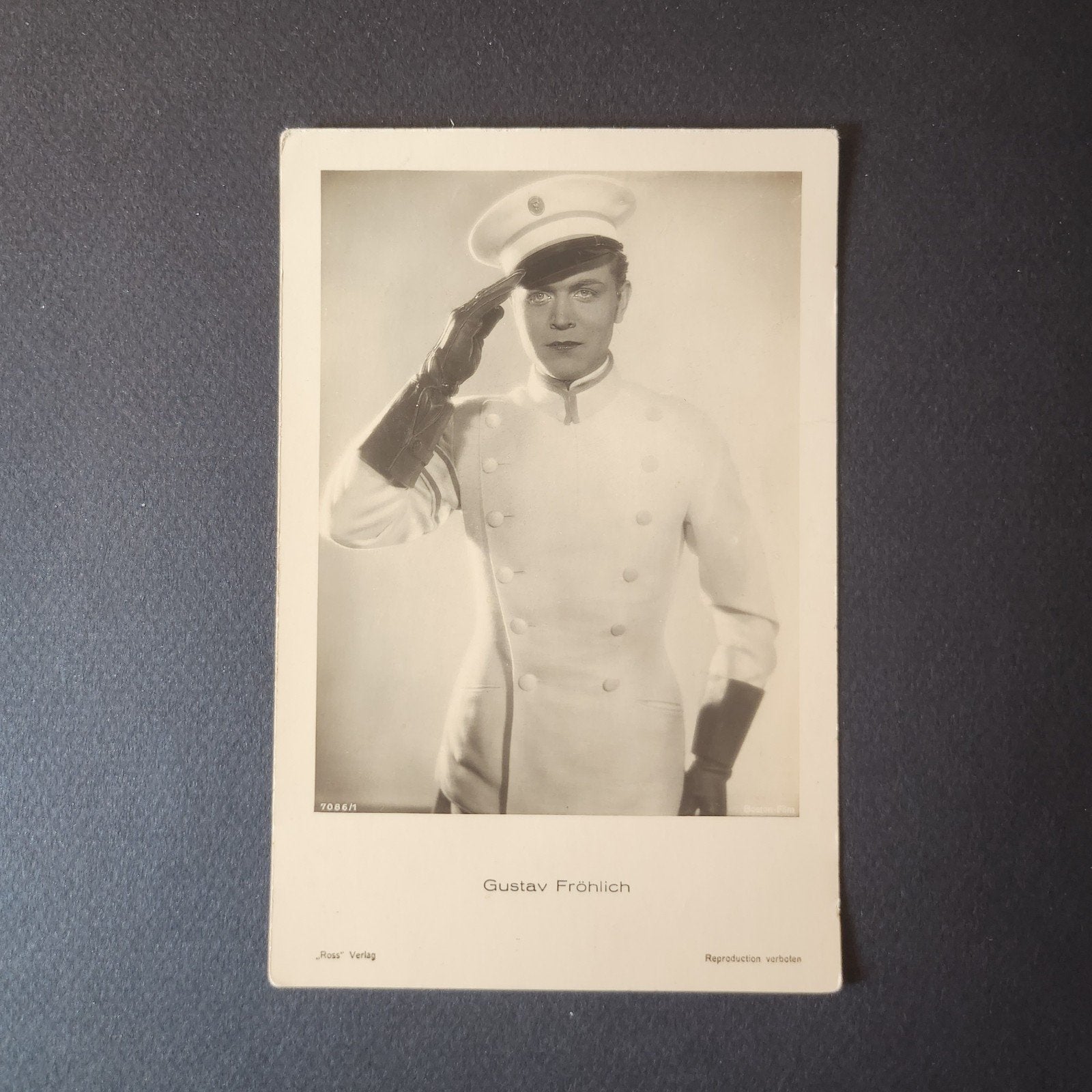 Oude ansichtkaart Gustav Fröhlich (voor 1920), Verzenden, 1920 tot 1940, Noord-Holland
