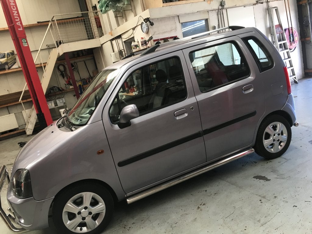 Opel Agila Sidebars rechte buis, Niet ingevuld, Nieuw, Niet ingevuld, Ophalen