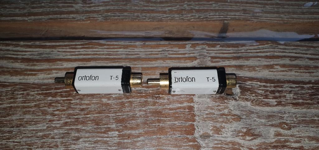 Ortofon T5 MM->MC Step up transformers, Ophalen of Verzenden, Gebruikt, Platenspeler-onderdeel, Overige merken