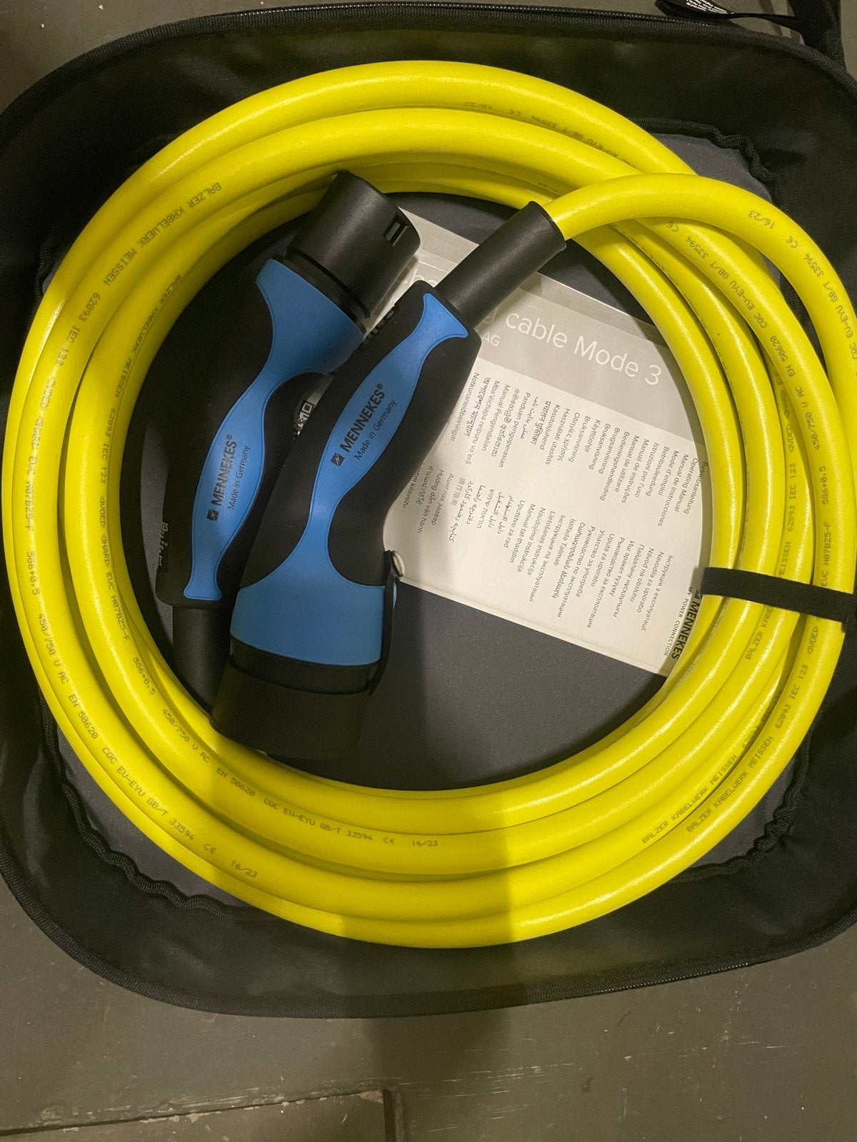 Eenmalig deal Laadkabel Type 2 ECE 3-fase 22kW voor Wallbox, Verzenden, Nieuw, Laadkabel