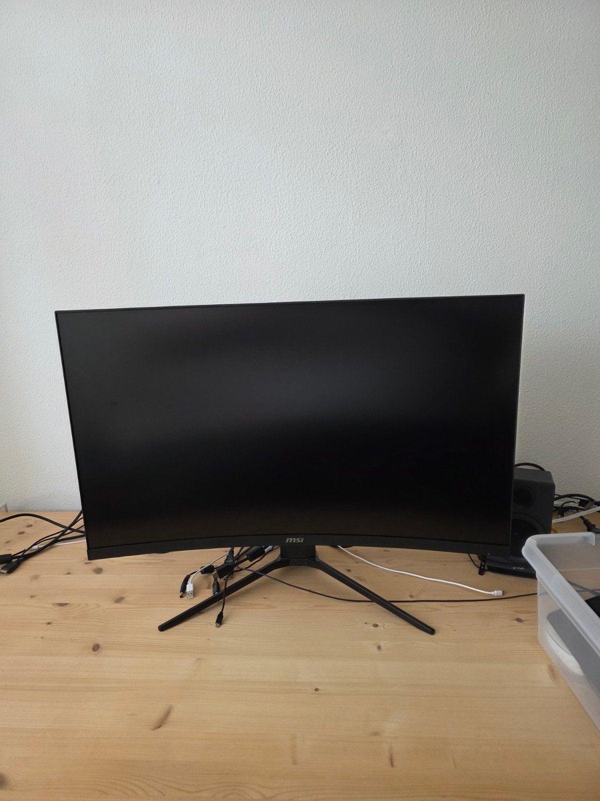 MSI Optix MAG322CQR 32 inch Curved Gaming Monitor, MSI, VA, In hoogte verstelbaar, Zo goed als nieuw