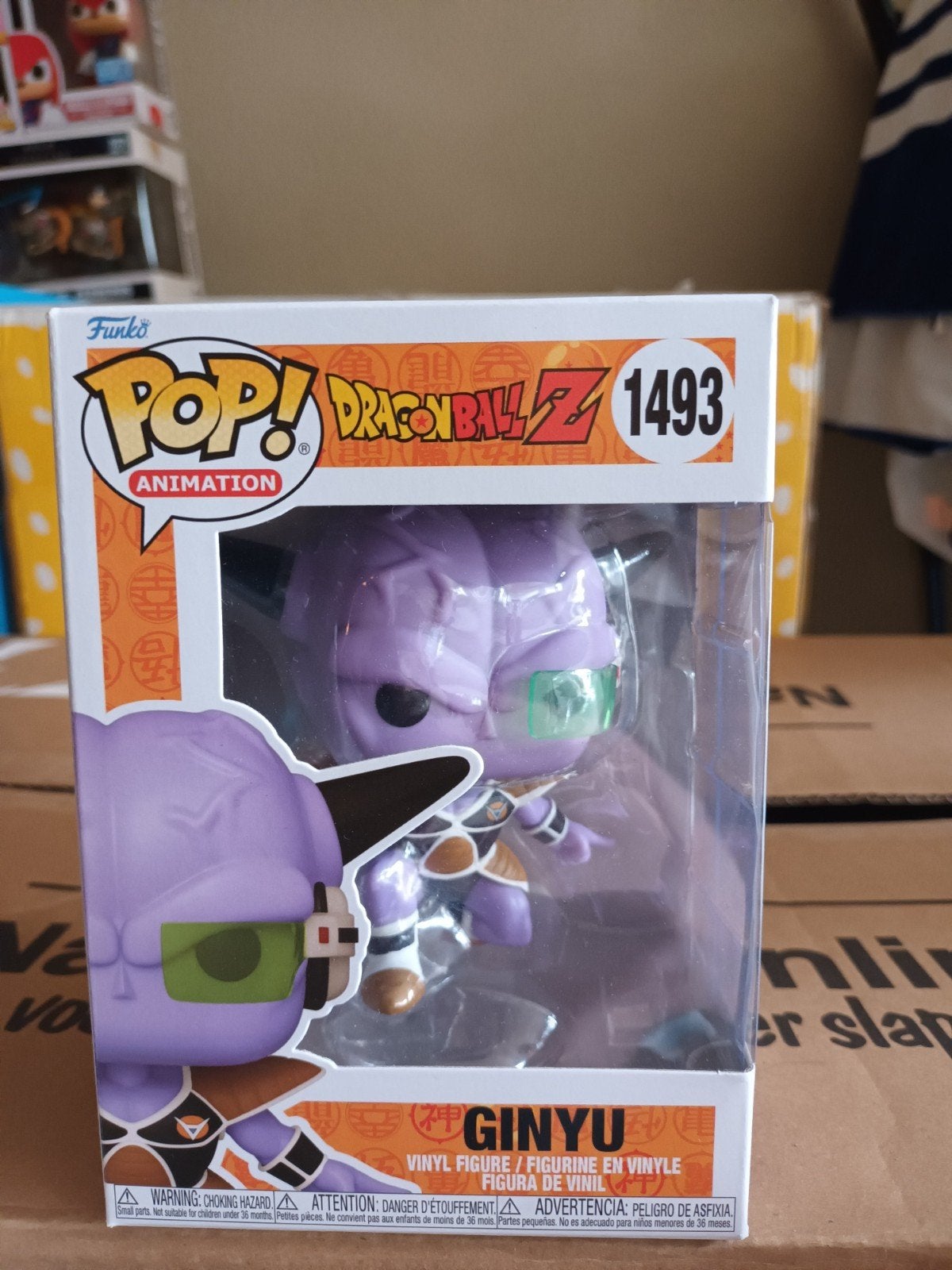 Funko Pop! Dragon Ball Z Ginyu #1493, Ophalen of Verzenden, Nieuw