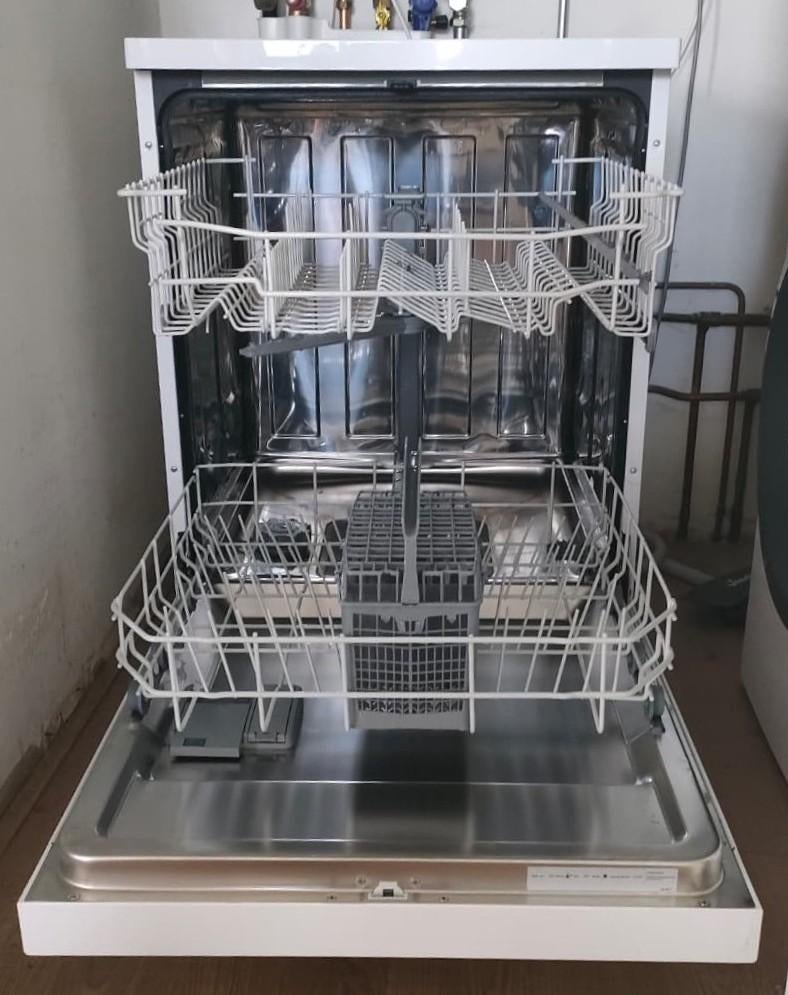 Inventum vaatwasser VVW6008AW / Vrijstaand, Witgoed en Apparatuur, Vaatwasmachines, Ophalen, Gebruikt, 85 tot 90 cm, Eco programma