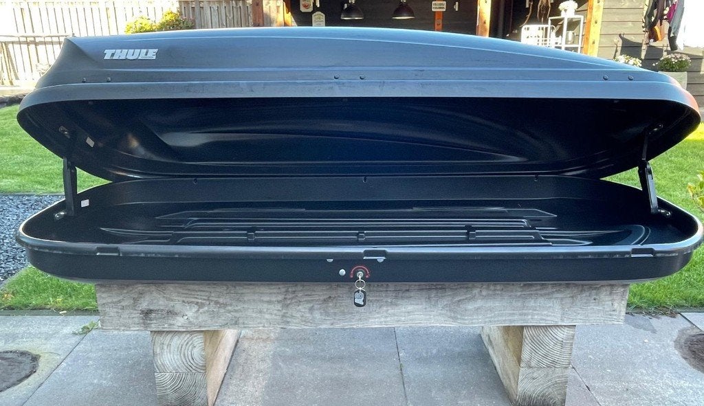 Thule Pacific 420L dakkoffer huren | €20 weekend | €50 week, Auto diversen, Ophalen, Zo goed als nieuw