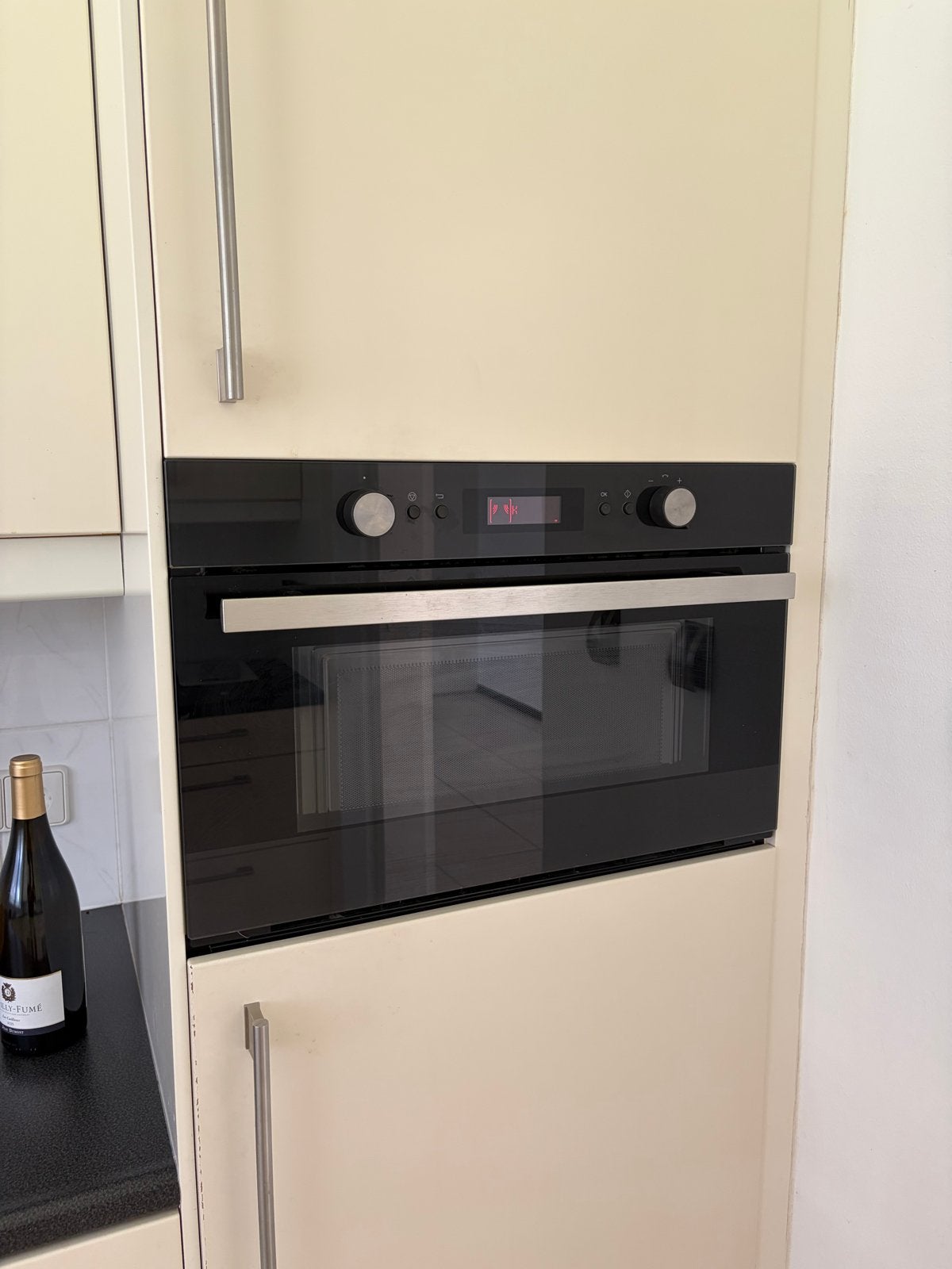 IKEA Inbouw Magnetron - Gebruikt 60x38,5, Witgoed en Apparatuur, Magnetrons, Gebruikt, 60 cm of meer, Ophalen of Verzenden, Magnetron
