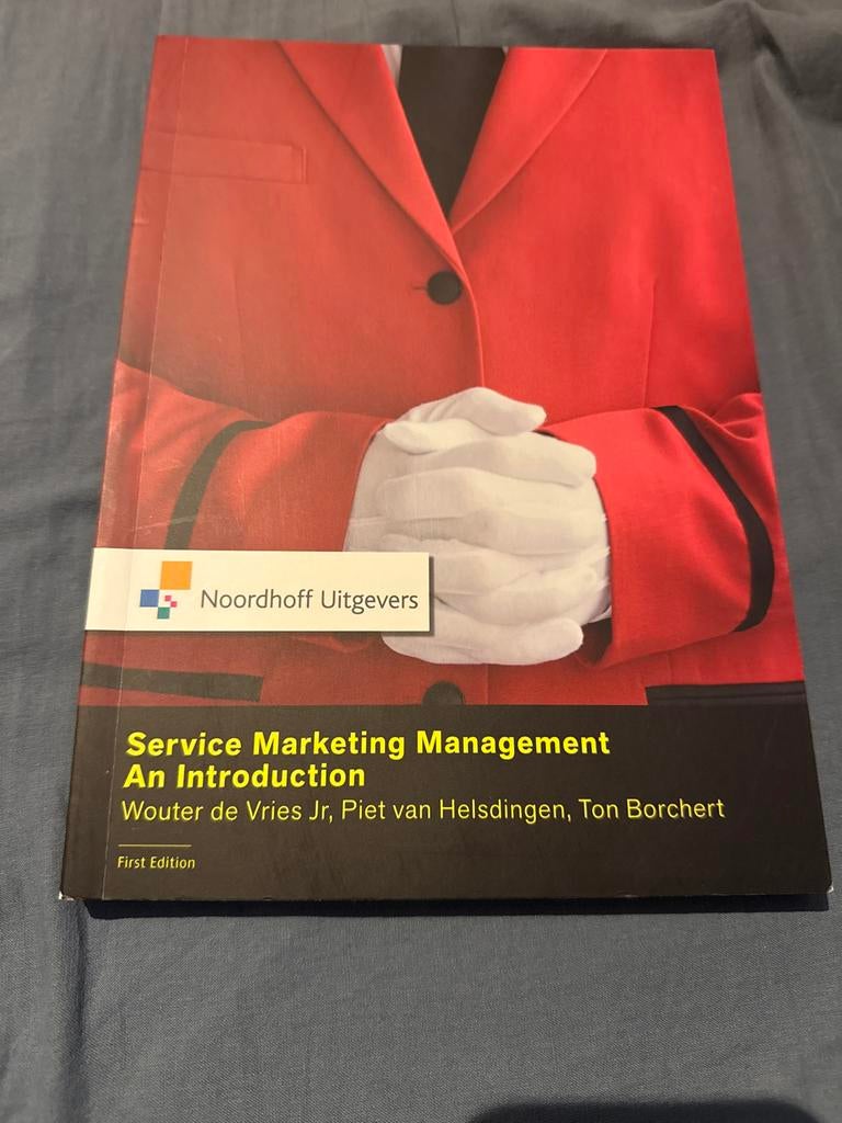 Service Marketing Management - An Introduction (First Editio, Boeken, Ophalen of Verzenden, Gamma, Zo goed als nieuw, HBO