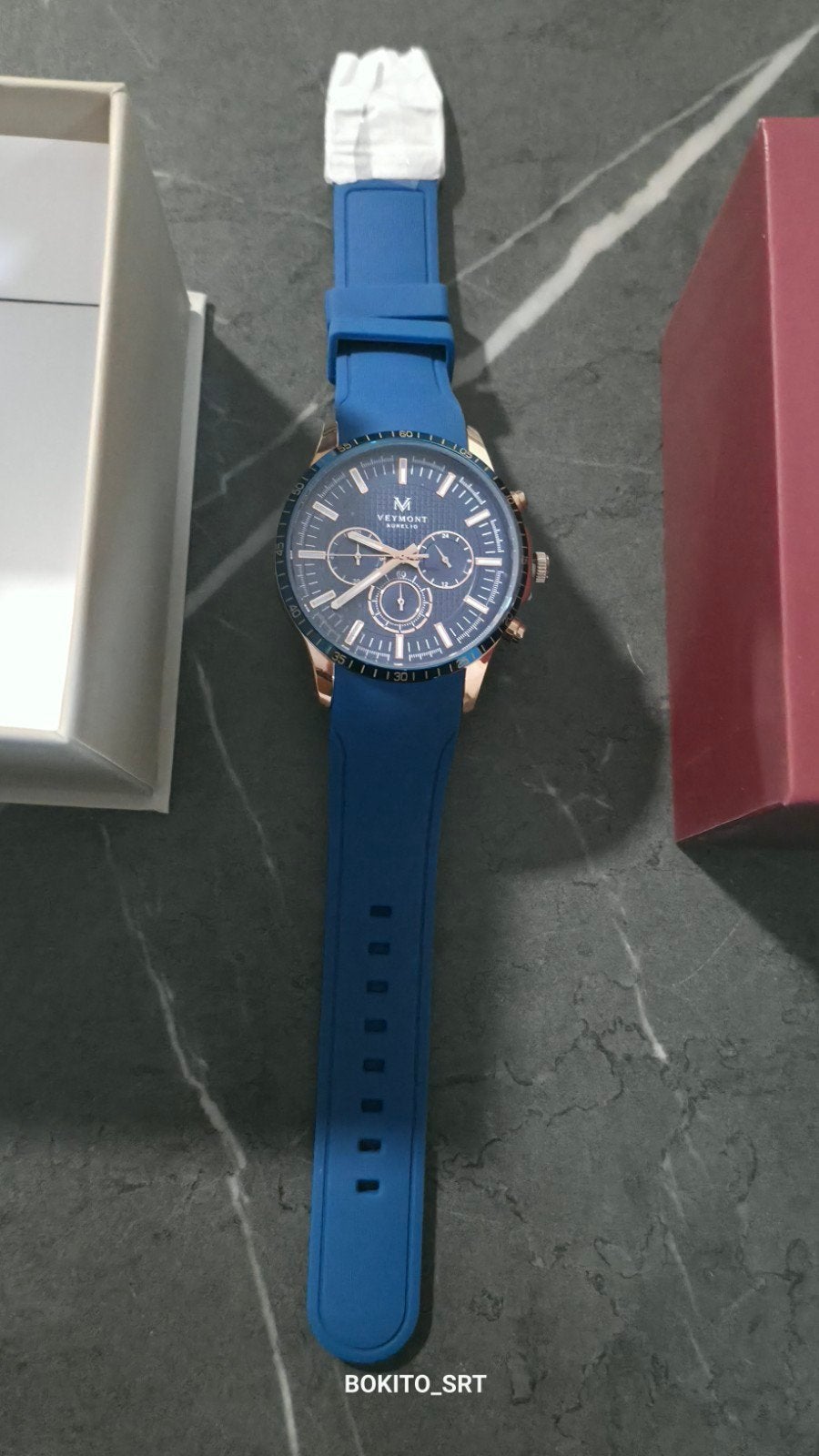 Nieuw Veymont Aurelio horloge in doos met certificaat, Ophalen