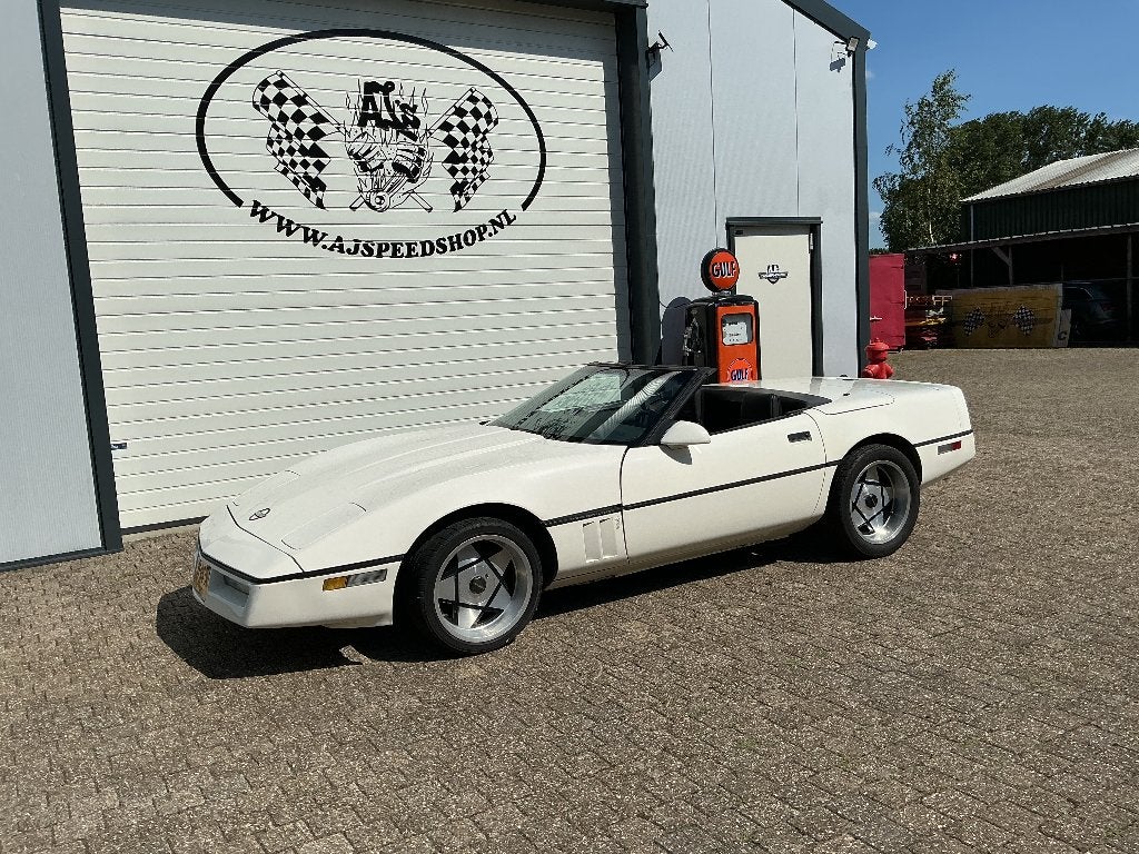 Chevrolet Corvette 5.7 Convertible AUT 1986 Wit, 1440 kg, 8 cilinders, Cabriolet, Wit
