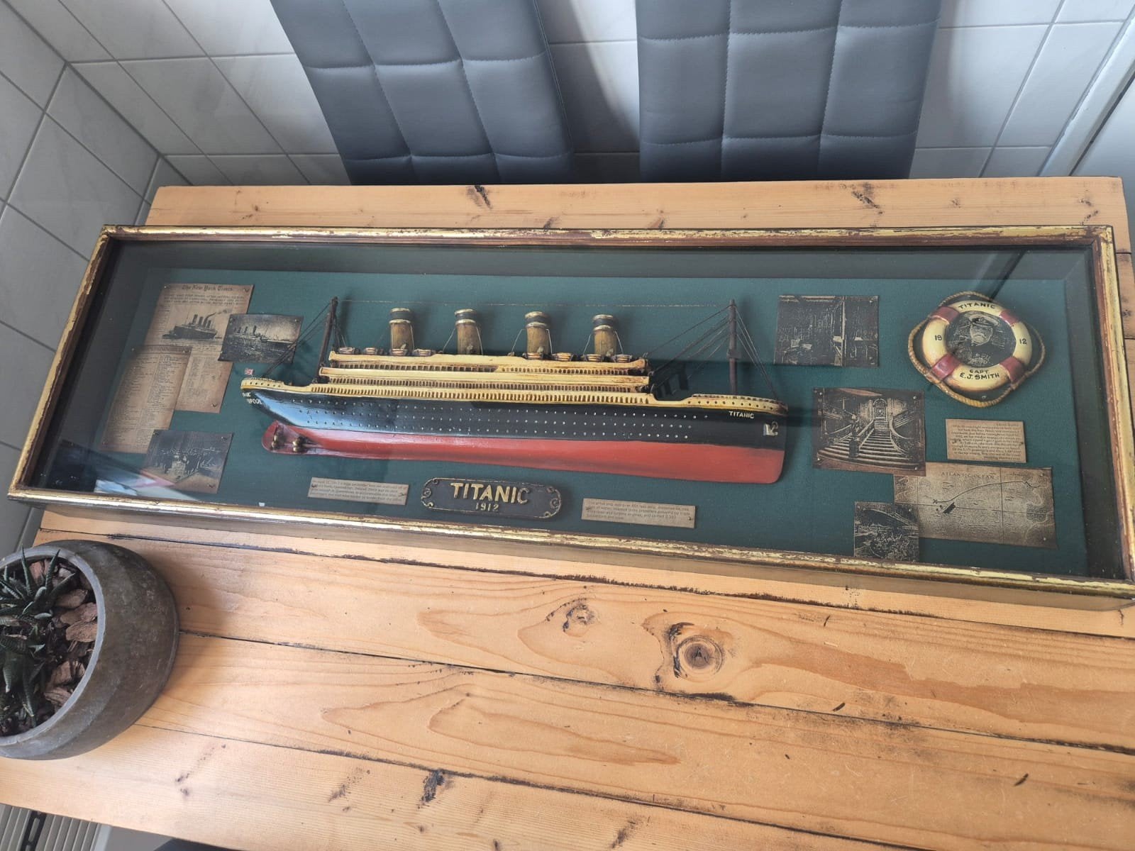Te koop titanic1912, Ophalen, Zo goed als nieuw, Motorboot, Schaalmodel