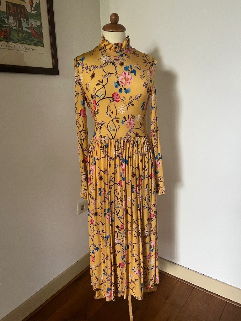 Exclusieve jurk Clarabelle van Stine Goya in nieuwstaat, Meerkleurig, Ophalen of Verzenden, Zo goed als nieuw, Stine Goya