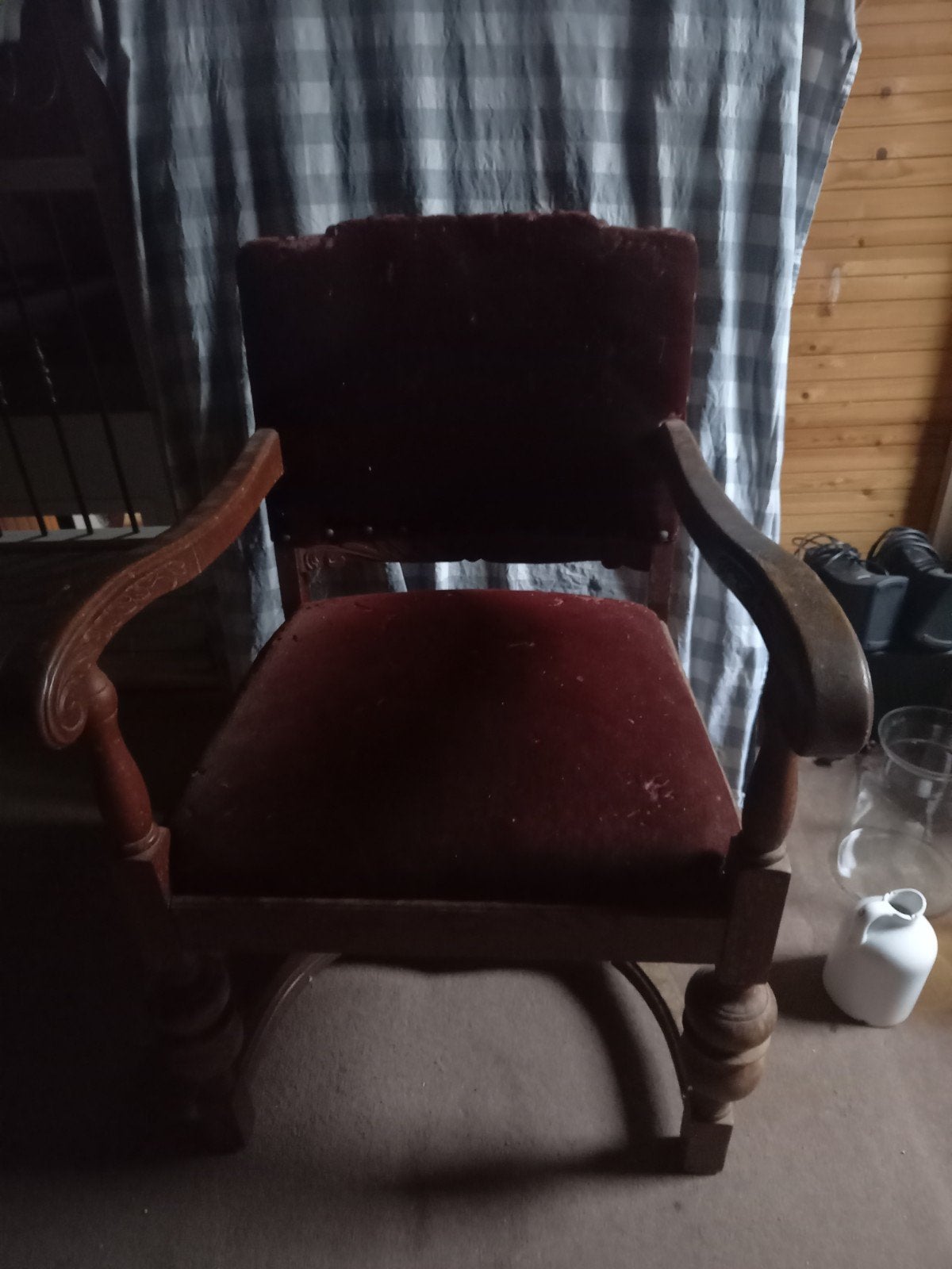 Antieke fauteuil/stoel opknapper, Ophalen