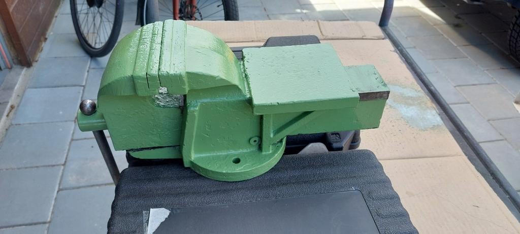 Professionele Zware Bankschroef - Werkbank Klem moet weg, Ophalen, Gebruikt