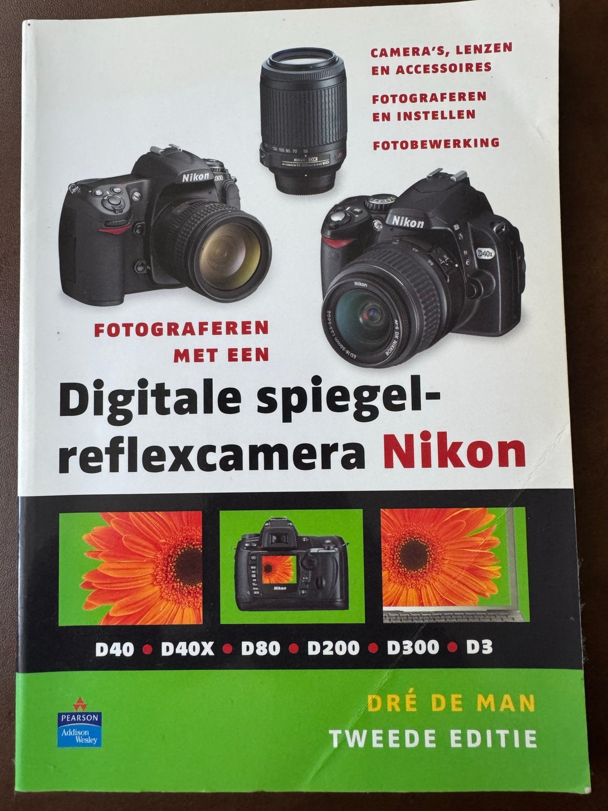 Fotograferen met een Digitale spiegelreflexcamera Nikon, Boeken, Ophalen of Verzenden, Gelezen, Fotografie algemeen
