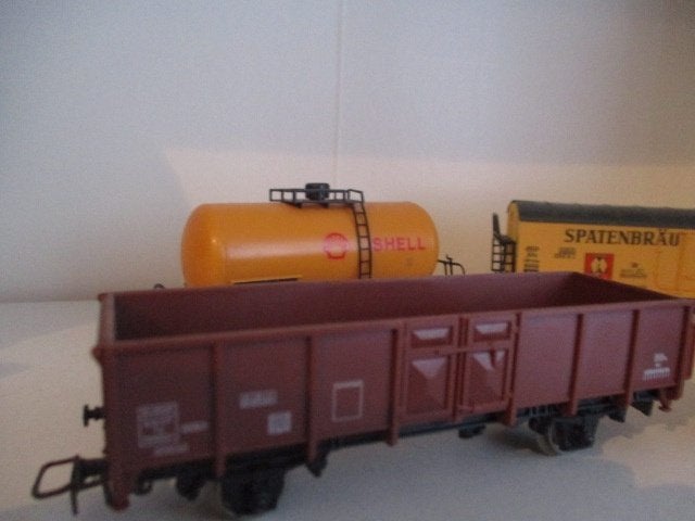 Diverse Goederenwagons: Lima, Marklin, Jouef, Gebruikt, Gelijkstroom of Wisselstroom, Wagon, Ophalen of Verzenden