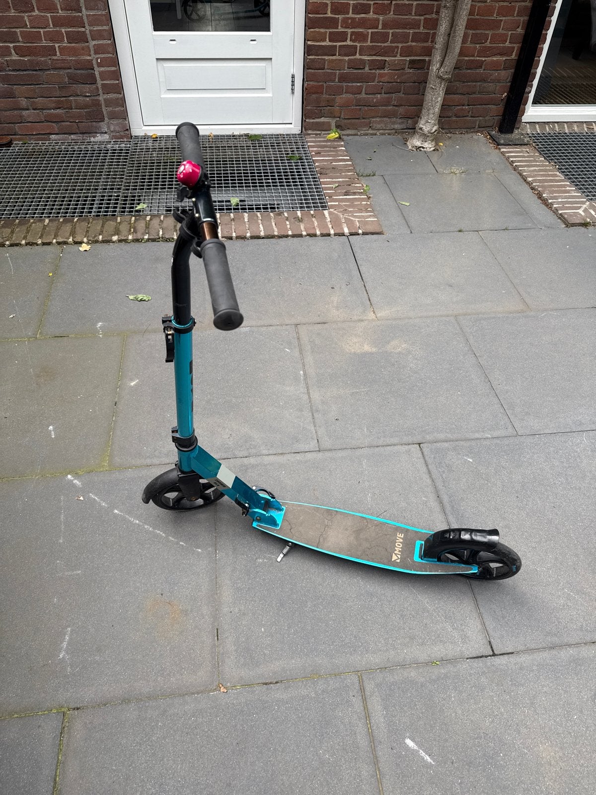 Zwarte/blauwe step kinderstep urban go, Fietsen en Brommers, Steps, Ophalen, Gebruikt, Gewone step