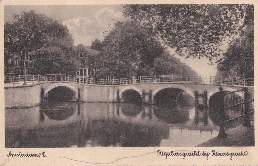 amsterdam reguliersgracht  keizersgracht 1918, Ophalen of Verzenden, Voor 1920, Noord-Brabant