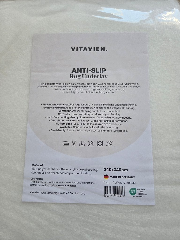 Anti slip onderlaag vloerkleed