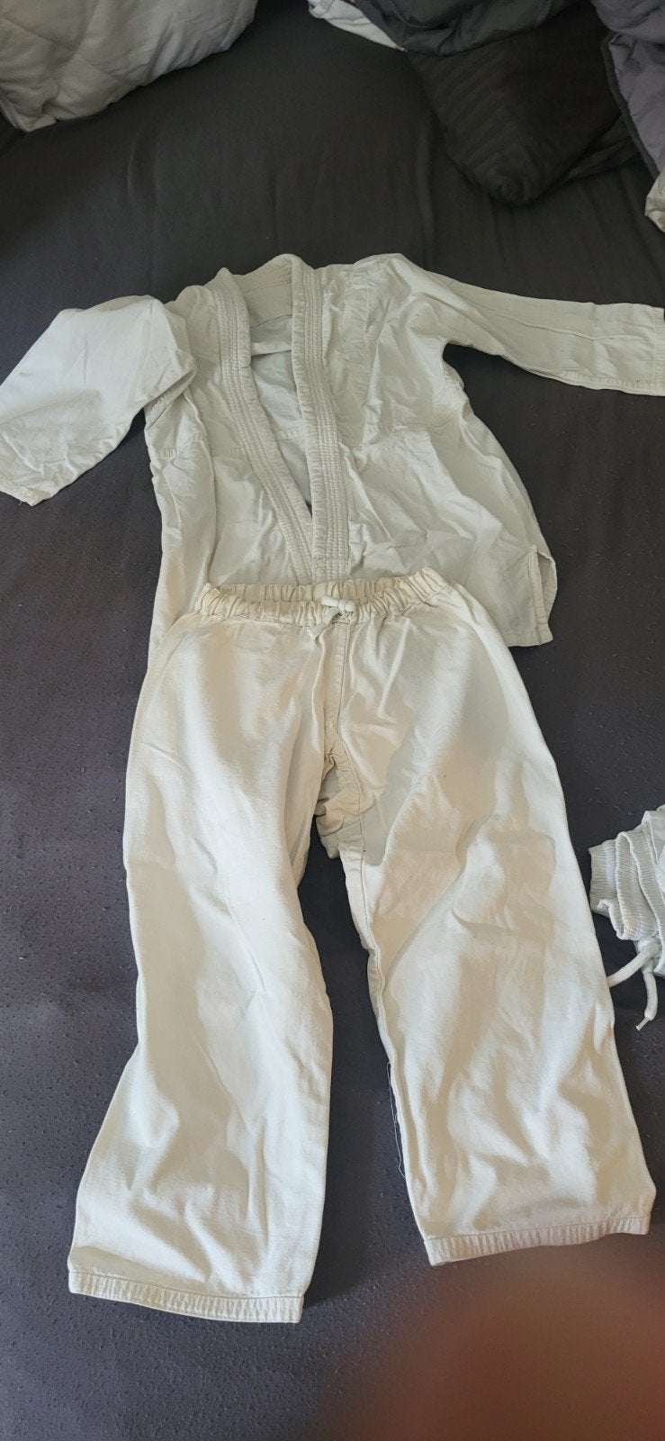 Matsuru Rucanor judopak maat 110, Gebruikt, Matsuru Rucanor, Jongen of Meisje, Sport- of Zwemkleding