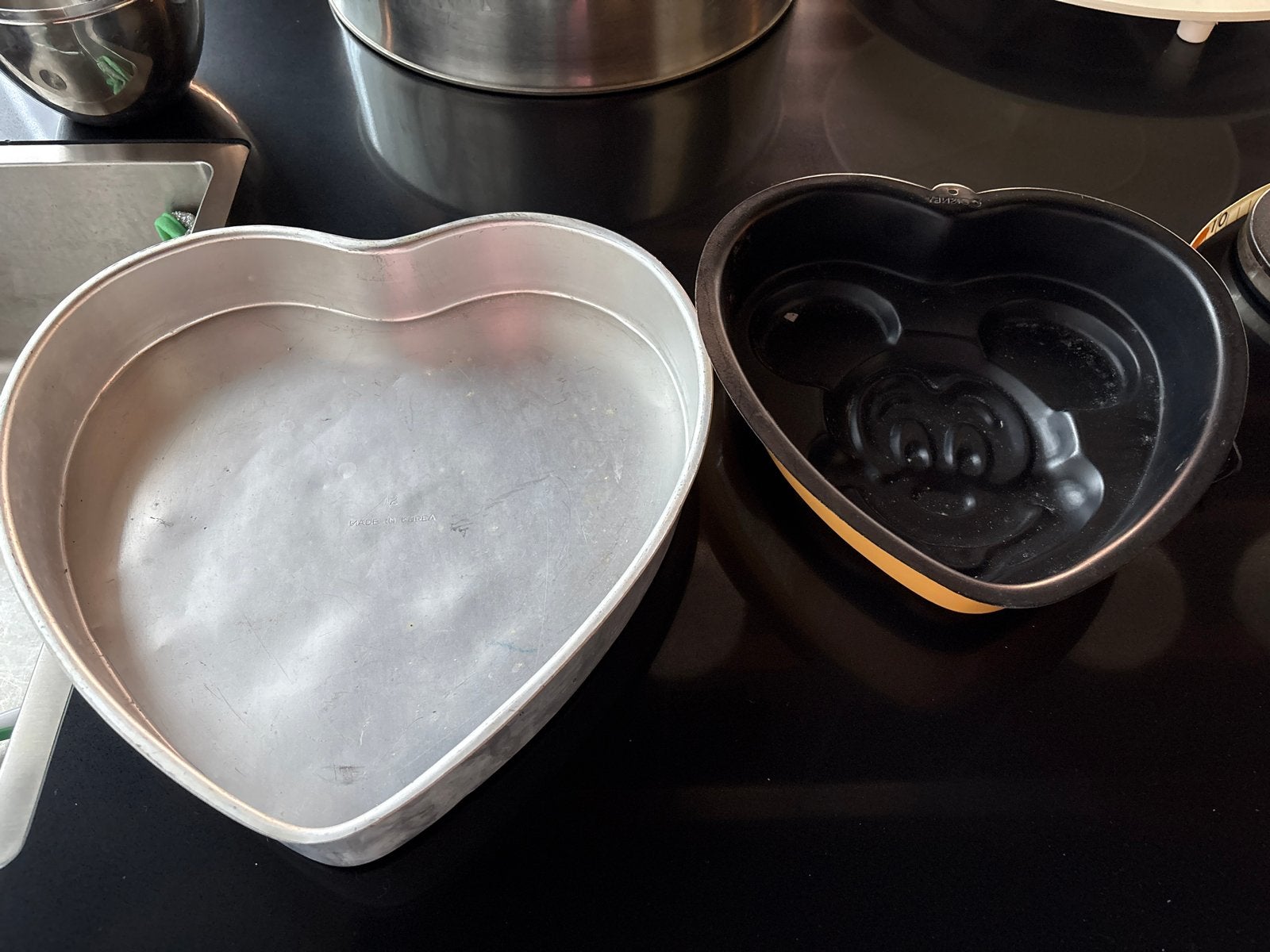 Taart bakvormen - Hart en Mickey Mouse, Ophalen, Gebruikt, Taarten, Bakvorm