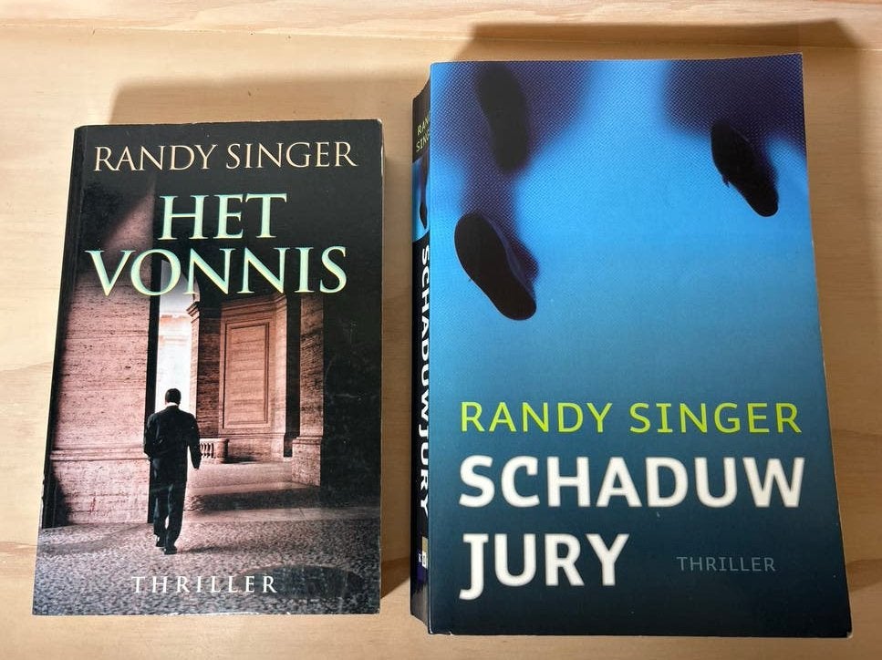 Het Vonnis & Schaduwjury - Randy Singer, Boeken, Ophalen of Verzenden, Gelezen, Nederland