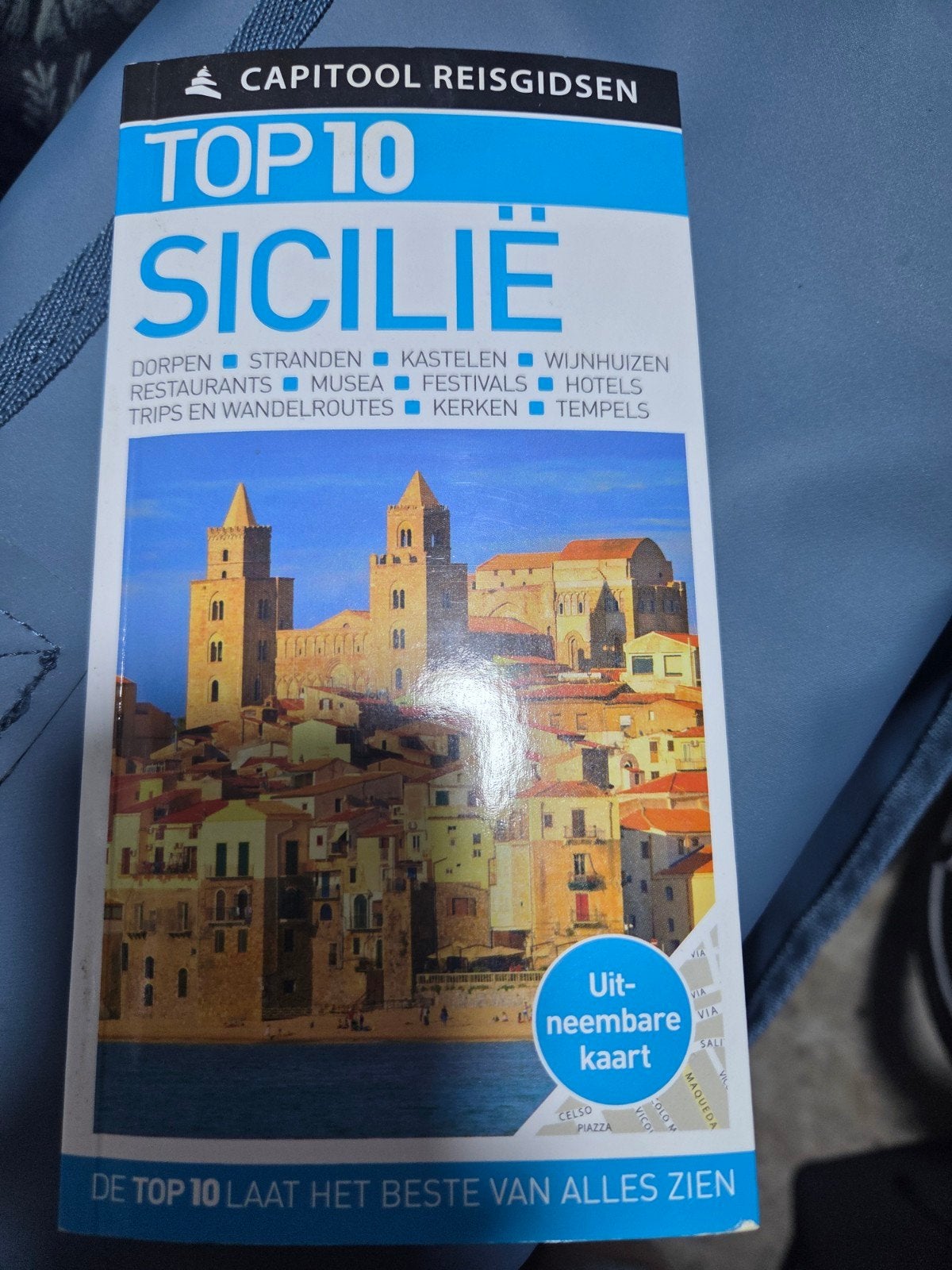 Capitool Reisgids Top 10 Sicilië met uitneembare kaart, Capitool, Europa, Ophalen of Verzenden, Zo goed als nieuw