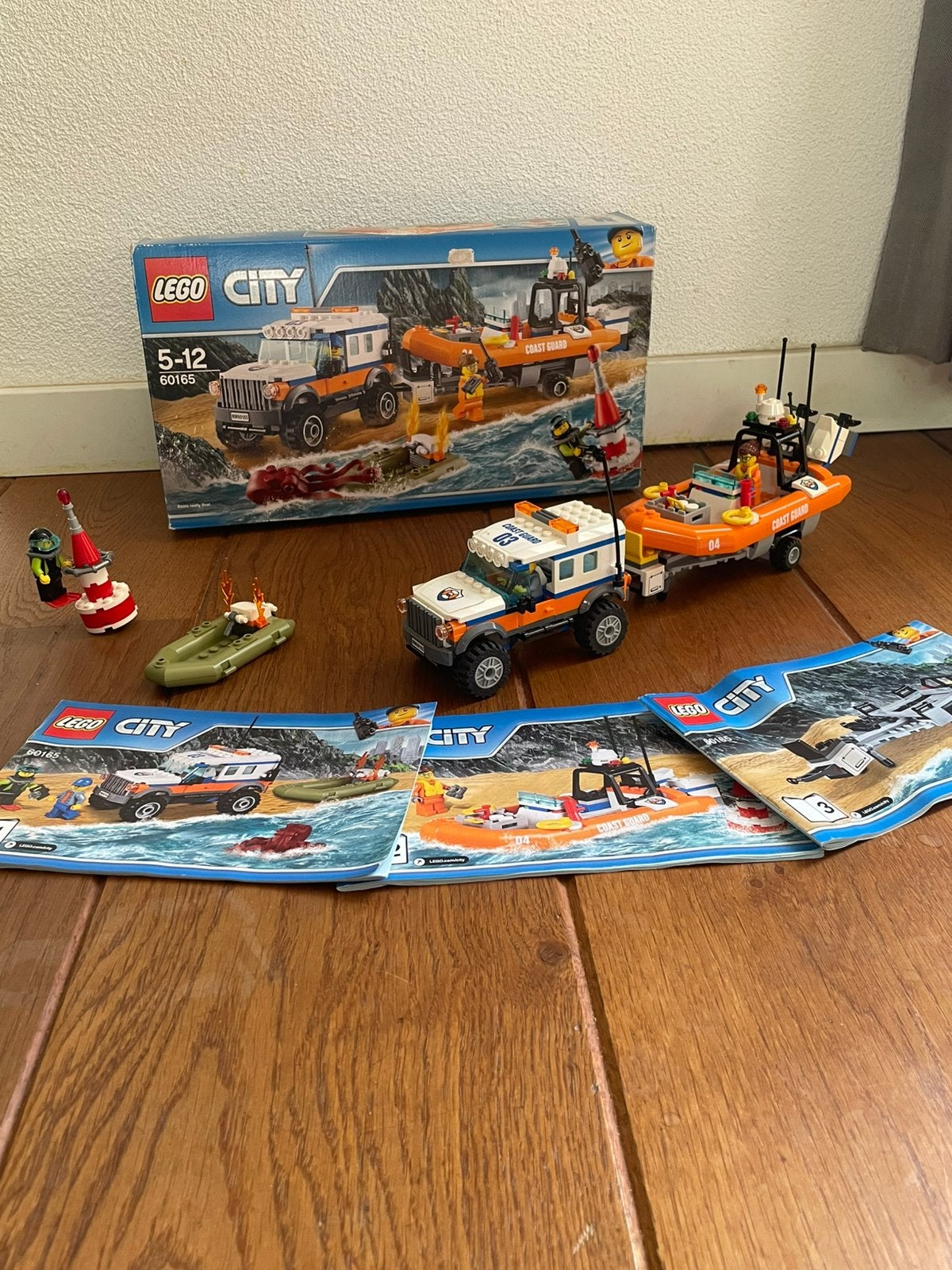 Lego city reddingsbrigade 60165, Compleet, City, Verzenden, Lego