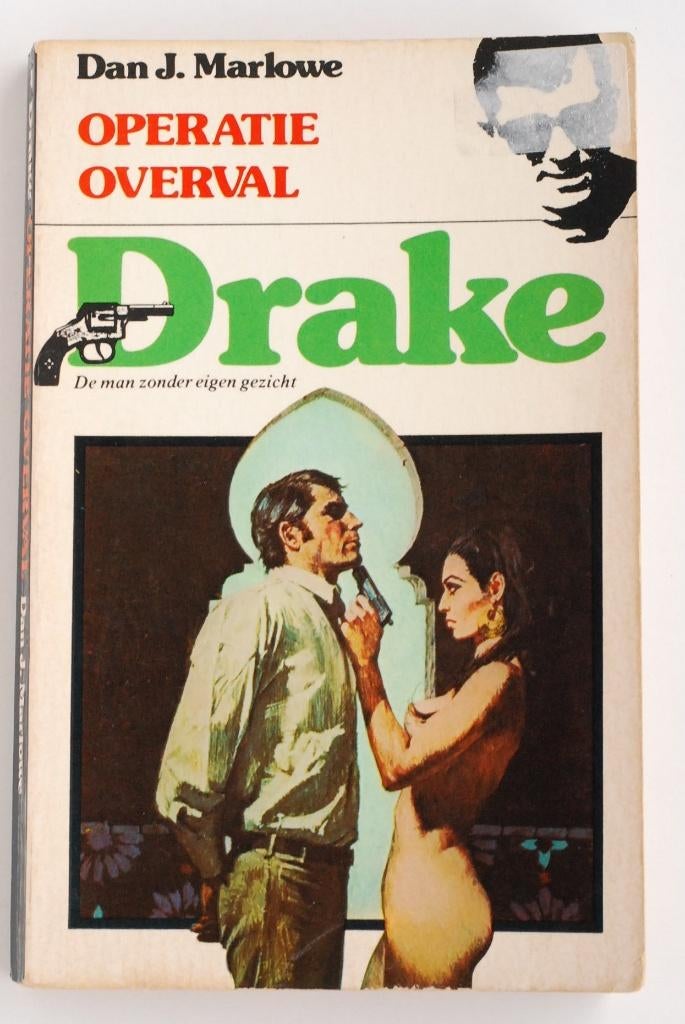 Drake | Operatie overval - Dan J. Marlowe (1974), Boeken, Detectives, Gelezen, Verzenden