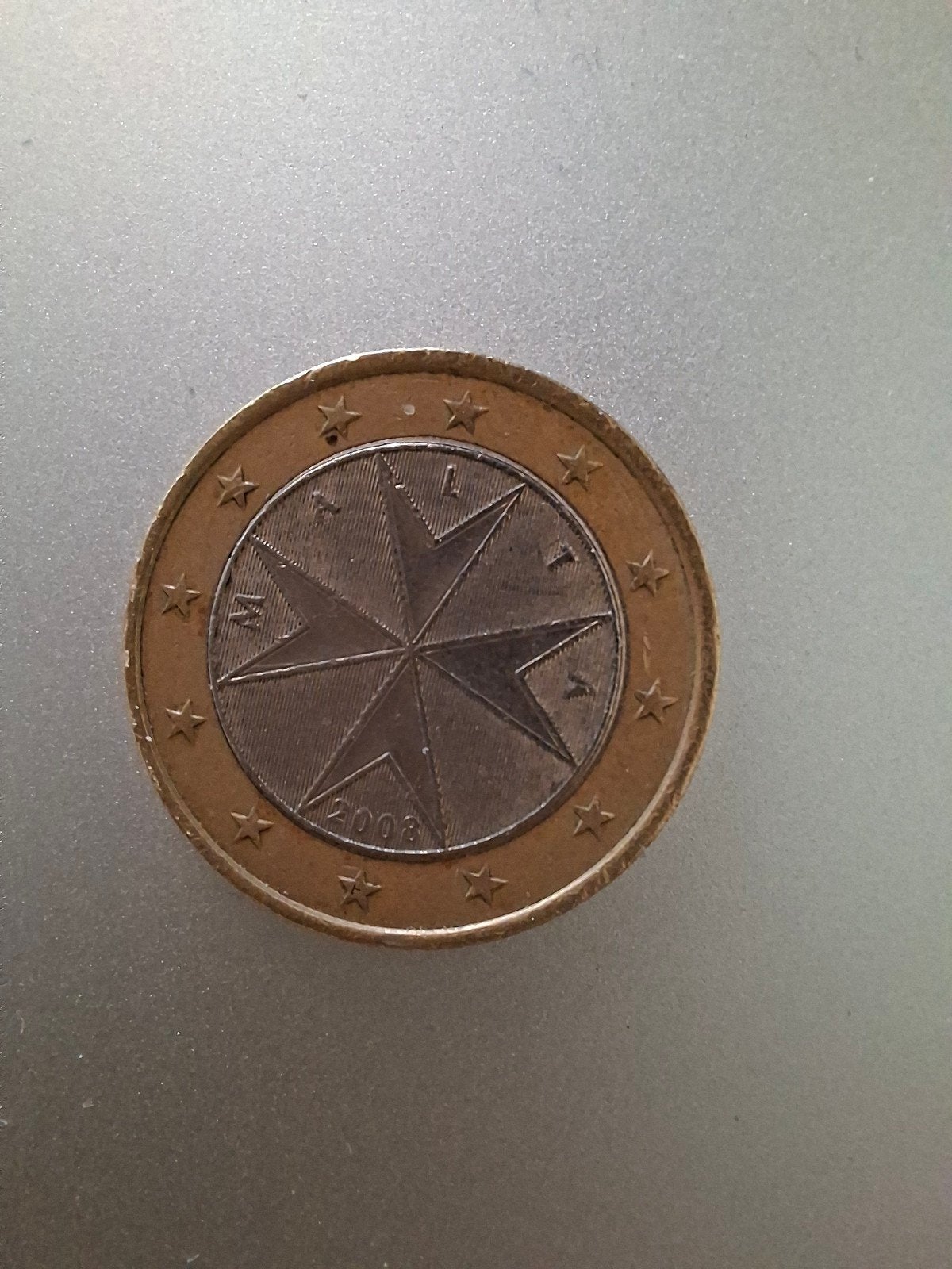 Malta 1 Euro munt 2008, Postzegels en Munten, Munten | Europa | Euromunten, Ophalen of Verzenden, Malta, 1 euro, Losse munt
