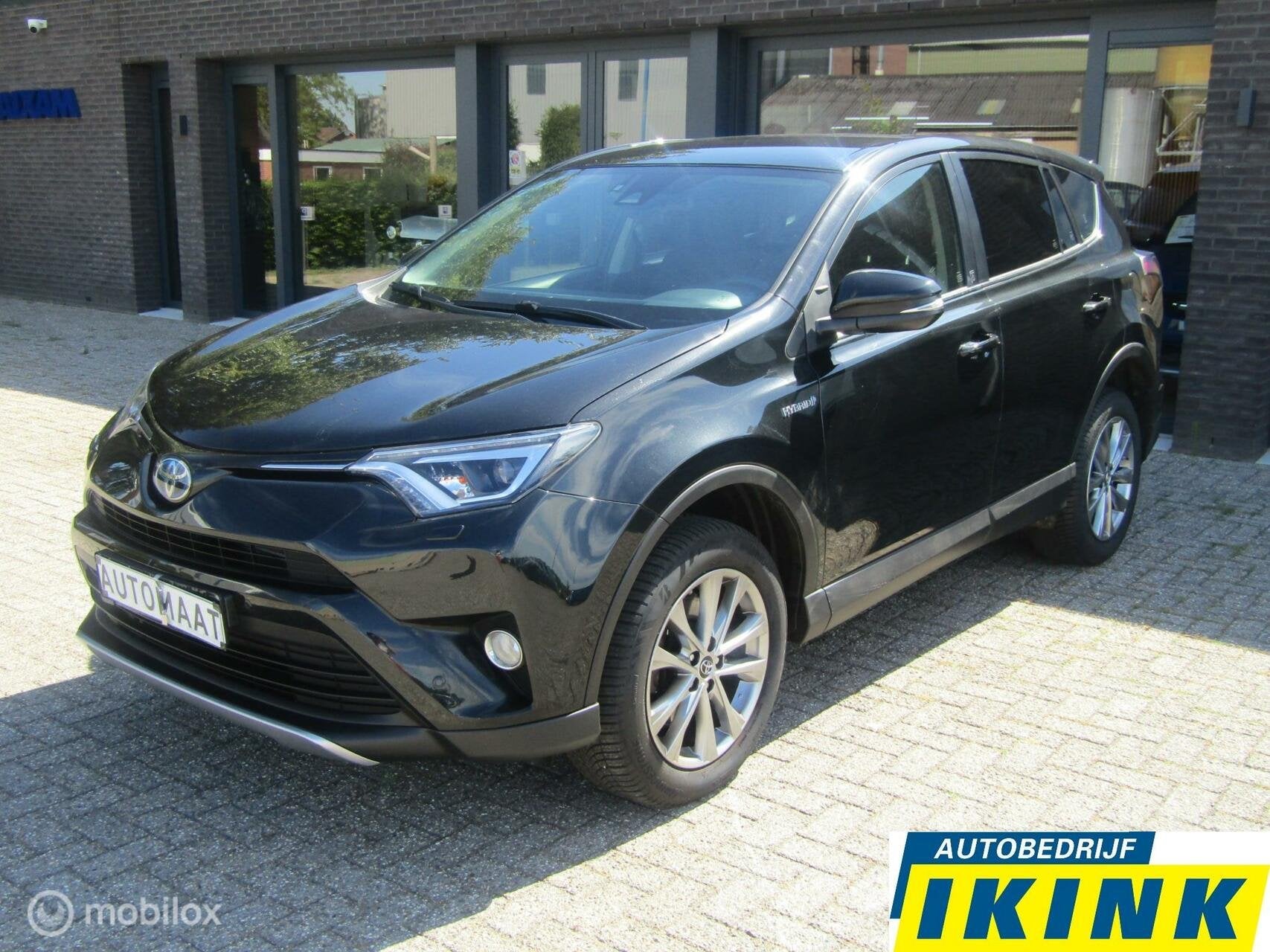 Toyota RAV4 2.5 Hybrid Business Plus | Camera, Stoelverwarmi, Stof, Gebruikt, Met garantie (alle), Zwart