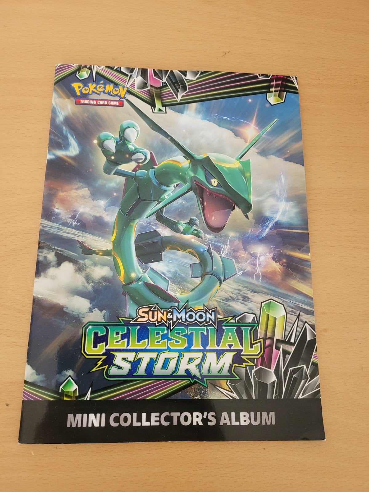 Pokémon Sun & Moon Celestial Storm Mini Collector's Album, Ophalen of Verzenden, Zo goed als nieuw, Boek of Catalogus