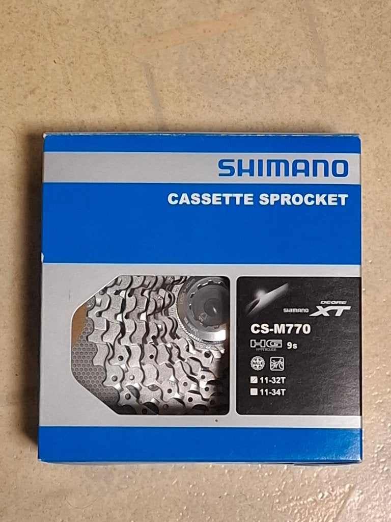 NIEUW - Shimano cassette DEORE XT, Shimano deore xt, Nieuw, Ophalen of Verzenden, Derailleur of Ketting