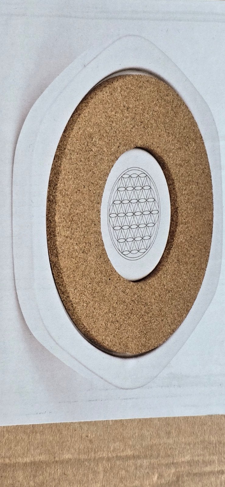 ENERGIE HOT PLATE 23 cm - Flower of Life, Witgoed en Apparatuur, Ophalen of Verzenden, Nieuw