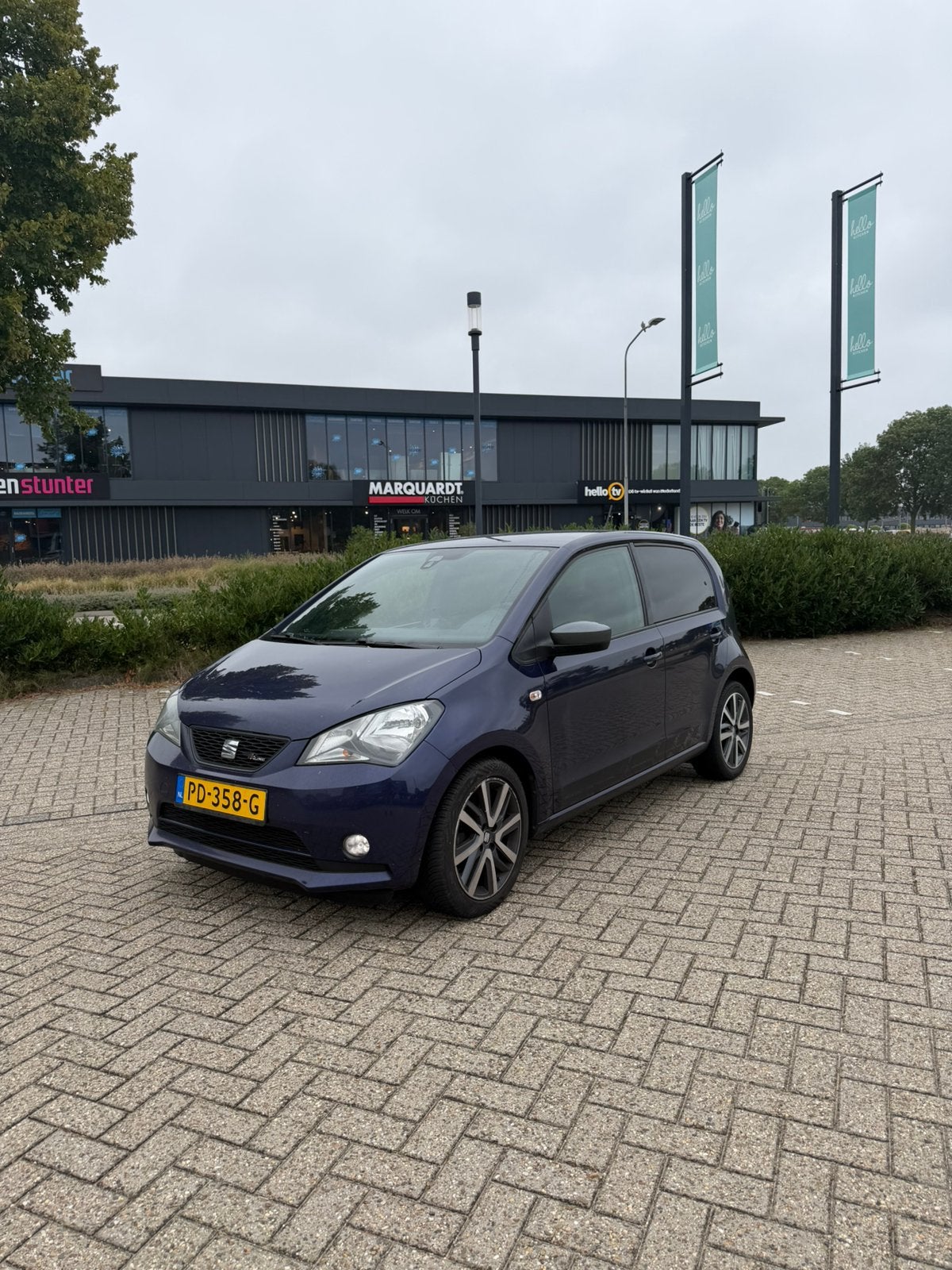 Seat Mii FR 1.0 MPI 60pk Ecomotive 5D 2017 Blauw, Auto's, Seat, Voorwielaandrijving, Mii, Origineel Nederlands, 24 km/l