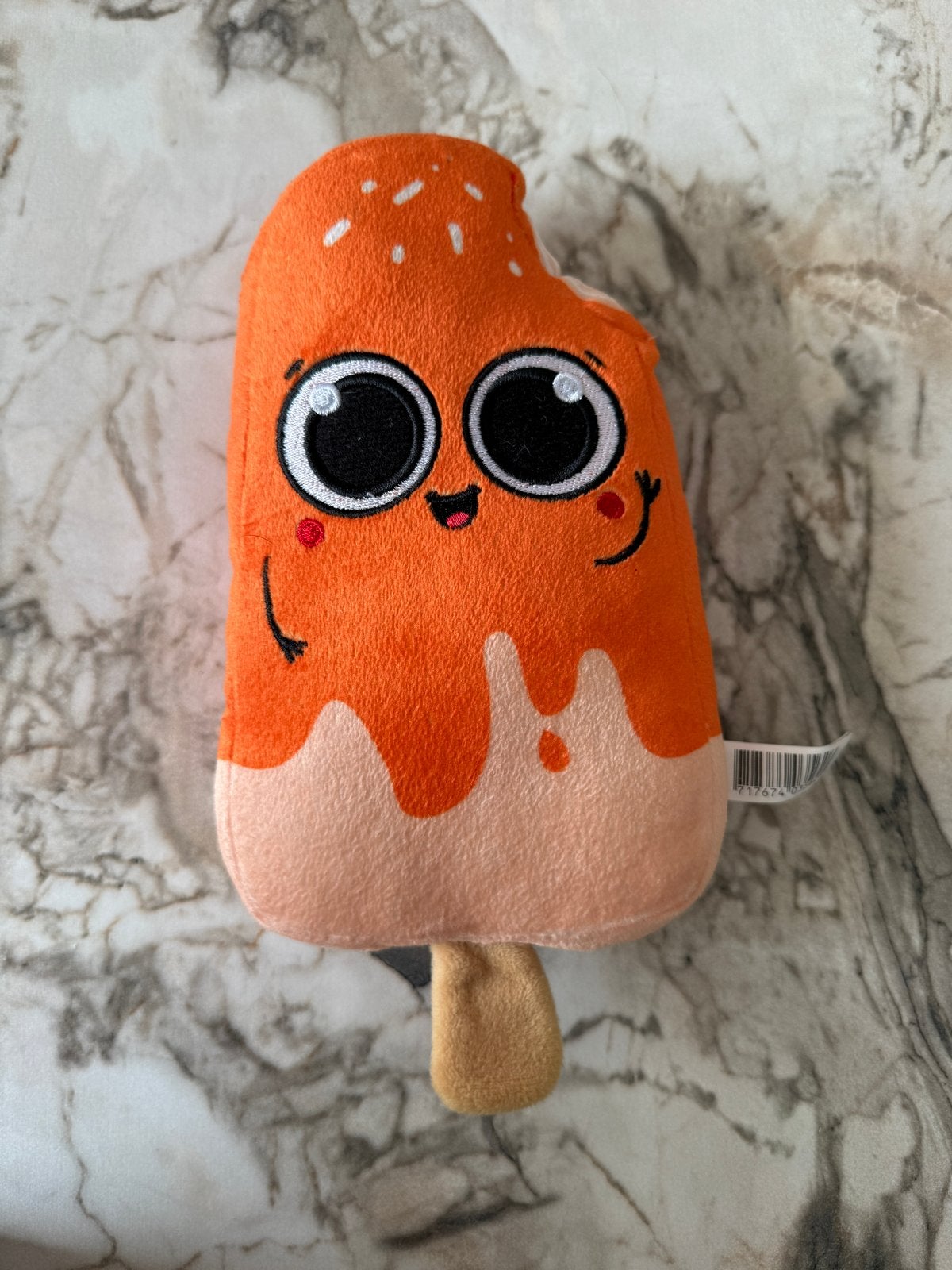 Leuke Oranje IJsje Knuffel - Zo Goed als Nieuw, Oranje, Overige typen, Ophalen of Verzenden, Zo goed als nieuw