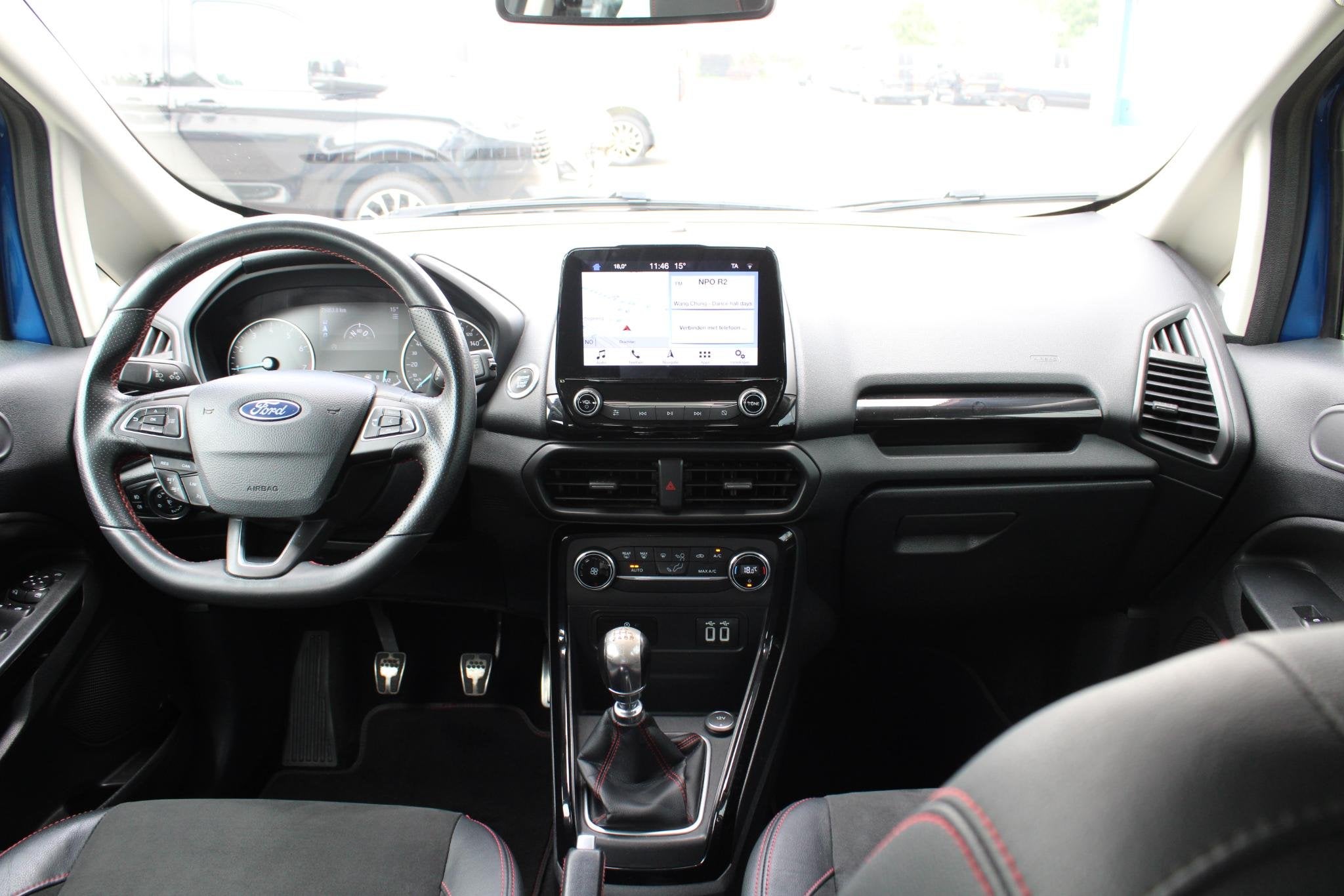 Ford EcoSport 1.0 EcoBoost ST-Line Black | Cruise Control |, Auto's, Voorwielaandrijving, 125 pk, Gebruikt, Ecosport