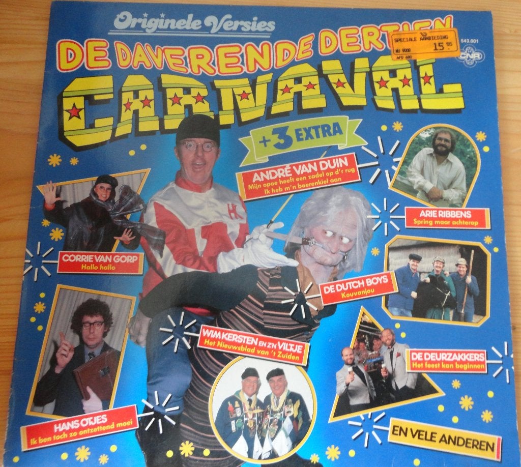 De Daverende Dertien + 3 extra (LP, LP, Gebruikt, Ophalen of Verzenden, Levenslied of Smartlap