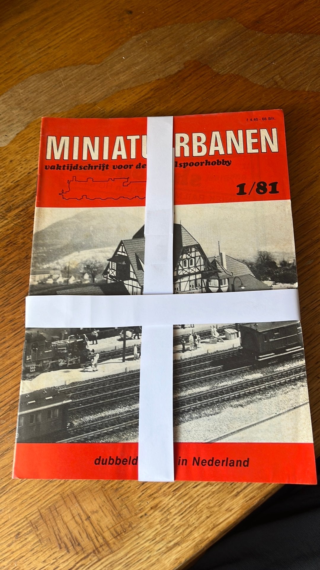Tijdschrift miniatuurbanen jaargang 1981, Ophalen of Verzenden, Gelijkstroom of Wisselstroom, Boek, Tijdschrift of Catalogus, Overige merken