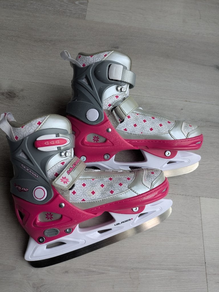 Schaatsen Nijdam verstelbaar maat 33-36, Ophalen of Verzenden, Zo goed als nieuw, IJshockeyschaatsen, Nijdam
