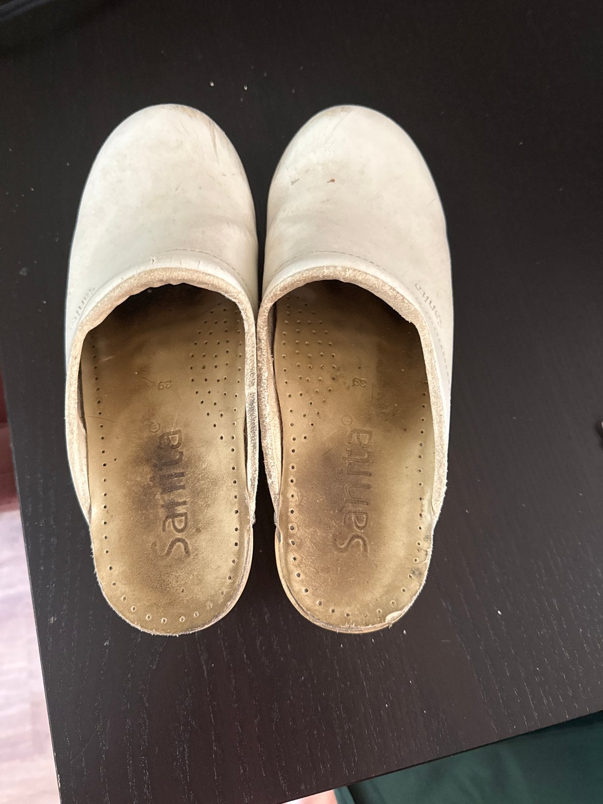 Sanita klompen, maat 39, wit, Kleding | Dames, Schoenen, Ophalen, Gedragen, Wit, Overige typen