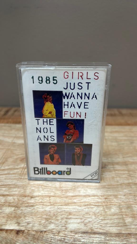 Billboard Cassette: Girls Just Wanna Have Fun! (1985), Gebruikt, 1 bandje, Ophalen of Verzenden, Origineel