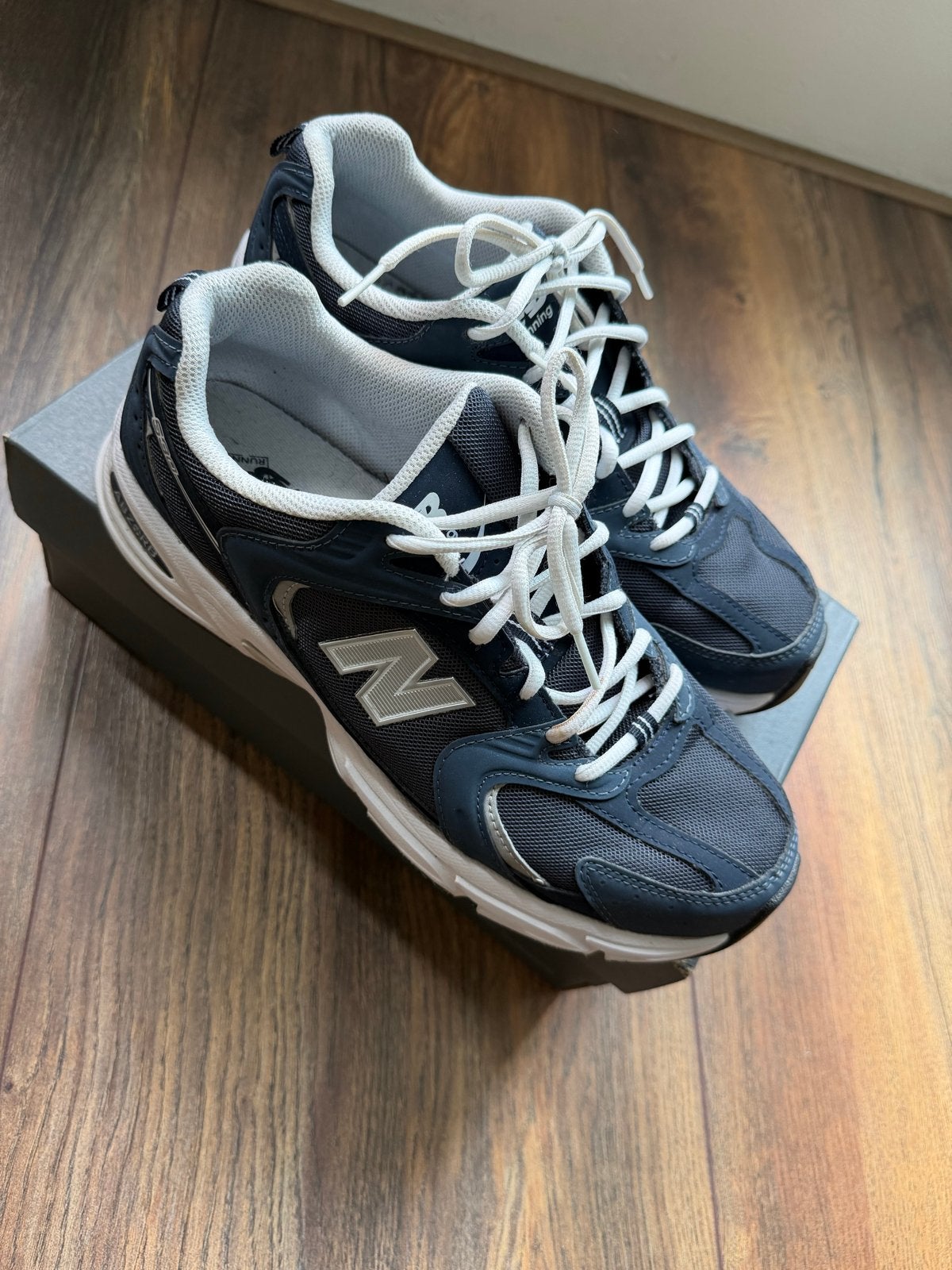 New Balance MR530SMT sneakers - Gedragen, Ophalen of Verzenden, Gedragen, Blauw, Sneakers of Gympen