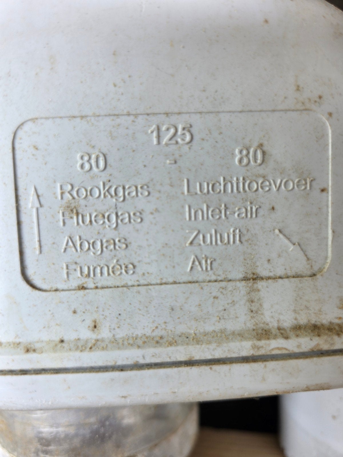 Rookgas afvoer, Ophalen of Verzenden, Afzuiger