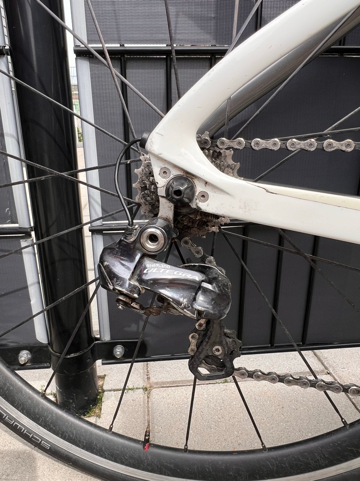 Sirocco racefiets met Shimano Ultegra afmontage, 28 inch, Carbon, Zo goed als nieuw, Meer dan 20 versnellingen