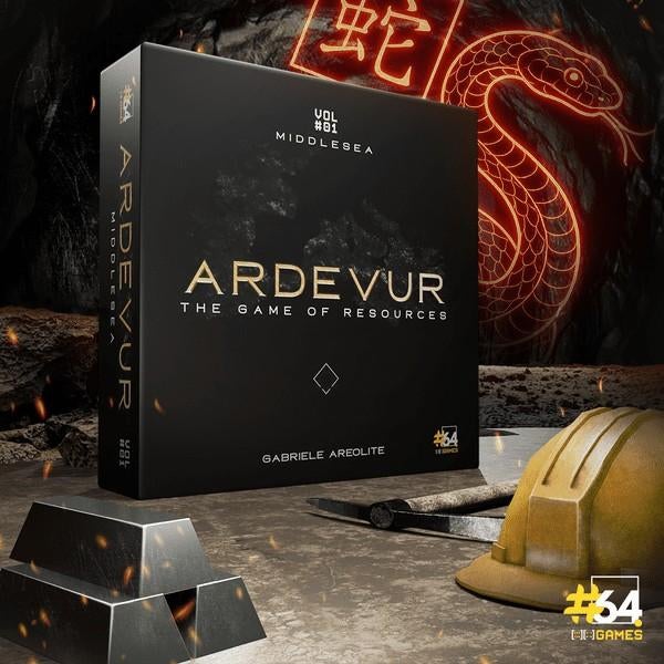 Ardevur Boardgame Kickstarter 2025 - Nieuw Gesealed #299, Drie of vier spelers, Ophalen of Verzenden, Nieuw
