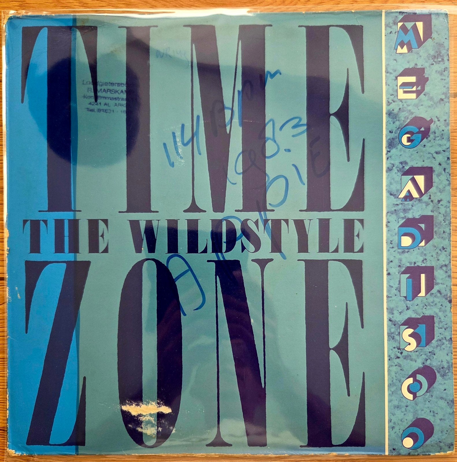 Time Zone - The Wildstyle, 12" Maxi Single, Ophalen of Verzenden, 12 inch