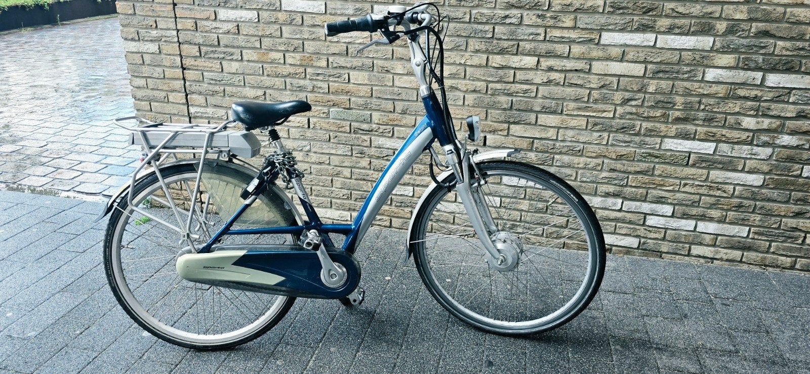 Nette Sparta Delphi elektrische damesfiets lage instap fiets, Fietsen en Brommers, Ophalen, Sparta, Gebruikt, Versnellingen