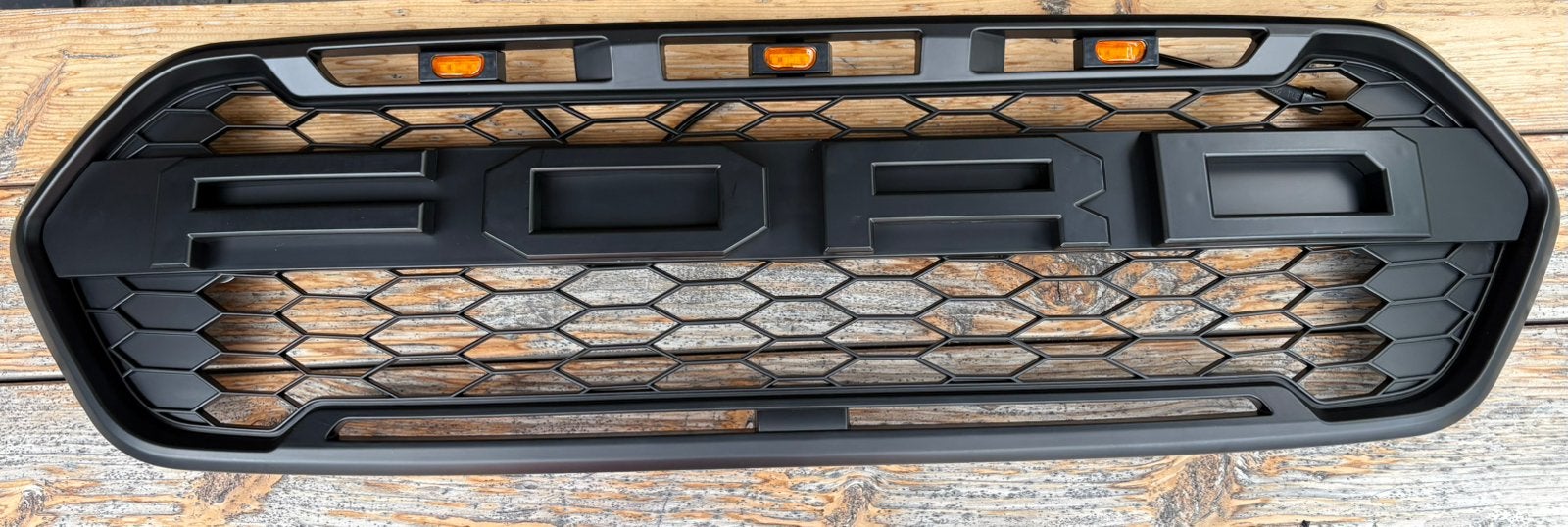 Fordt Transit Custom Grill met verlichting (2018-2023), Voor, Nieuw, Ophalen of Verzenden, Ford