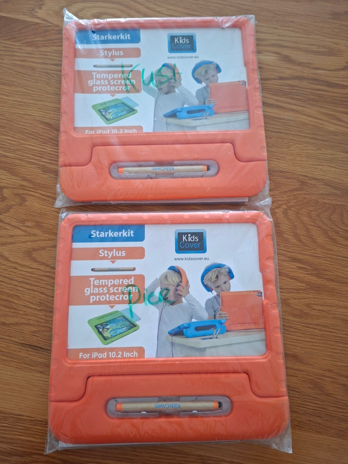 KidsCover Starkerkit met Stylus en Screenprotector iPad 10.2, 10 inch, Overige kleuren, Apple iPad, Nieuw