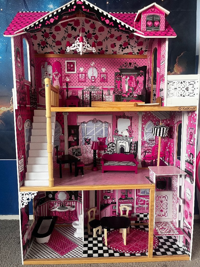 Poppenhuis groot!, Ophalen, Gebruikt, Poppenhuis